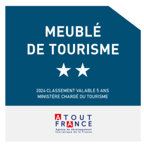 Meublé de tourisme 2 étoiles
ATOUT FRANCE